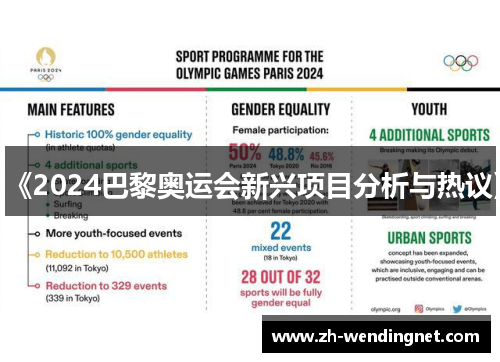 《2024巴黎奥运会新兴项目分析与热议》